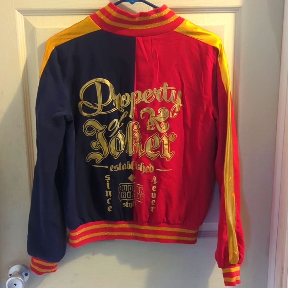 COPY - Bioworld Suicide Squad Harley Quinn Women's Costume Bomber Jacket (Small)